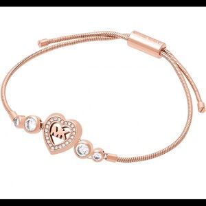 Michael Kors Ladies Pave Heritage Bracelet.